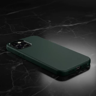 A115 FOR IPHONE 16 หนังแท้ เคส กันกระแทก Leather วางชาร์จได้ MS CASE FOR IPHONE 12 13 14 15 PRO MAX PLUS