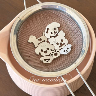 (พร้อมส่ง,ราคา/1ชิ้น)ลูกร่อนมัทฉะ Puppy Love Collection (sizeใหญ่ Food grade)พร้อมกล่องเก็บทุกออเดอร์ (เลเซอร์1ด้าน)