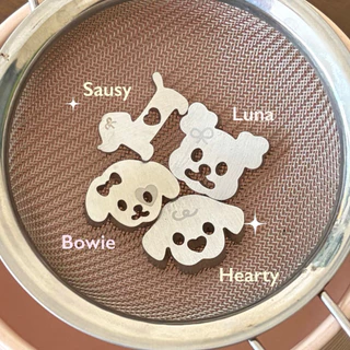 (พร้อมส่ง,ราคา/1ชิ้น)ลูกร่อนมัทฉะ Puppy Love Collection (sizeใหญ่ Food grade)พร้อมกล่องเก็บทุกออเดอร์ (เลเซอร์1ด้าน)