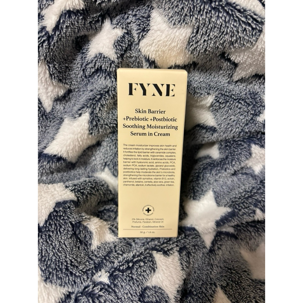 ส่งต่อมือ1 FYNE Skin Barrier Serum in Cream +Prebiotic +Postbiotic Soothing Moisturizing