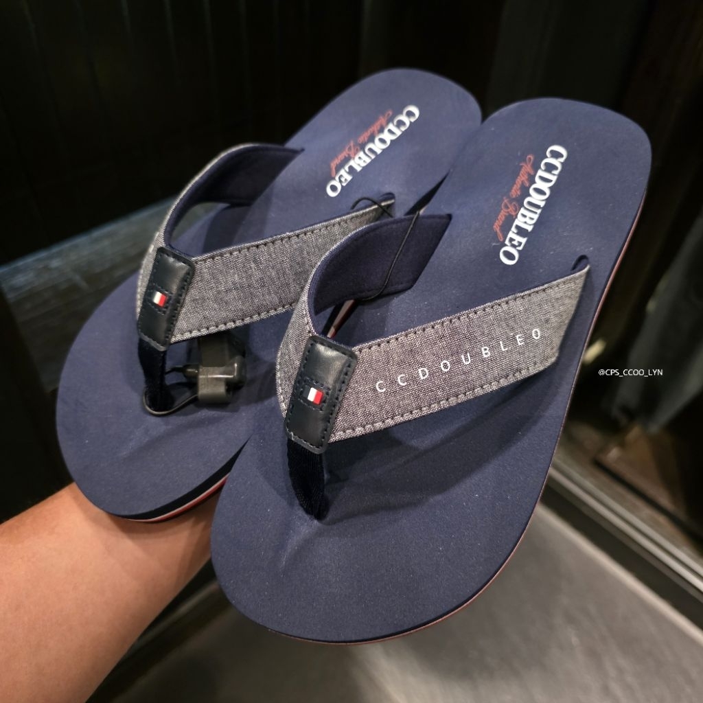 🛍 รองเท้าแตะแบบหนีบ CC DOUBLE O CCOO ผู้ชาย คอลใหม่ล่าสุด ของแท้💯% จัดส่งพร้อมถุงShop