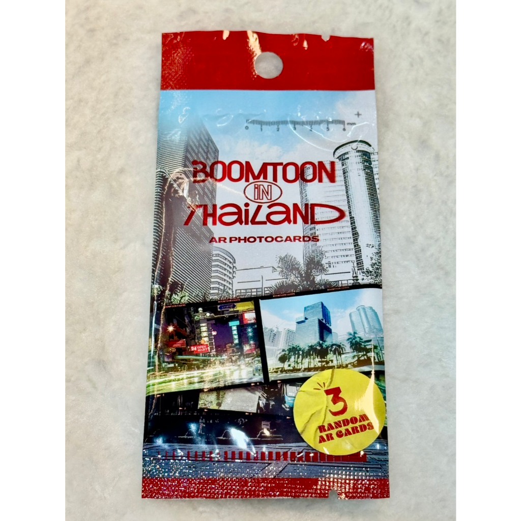 ( ซองสุ่ม + แยกใบ ) boomtoon in thailand สุ่มเที่ยวไทย ของแท้ 100% พร้อมส่ง