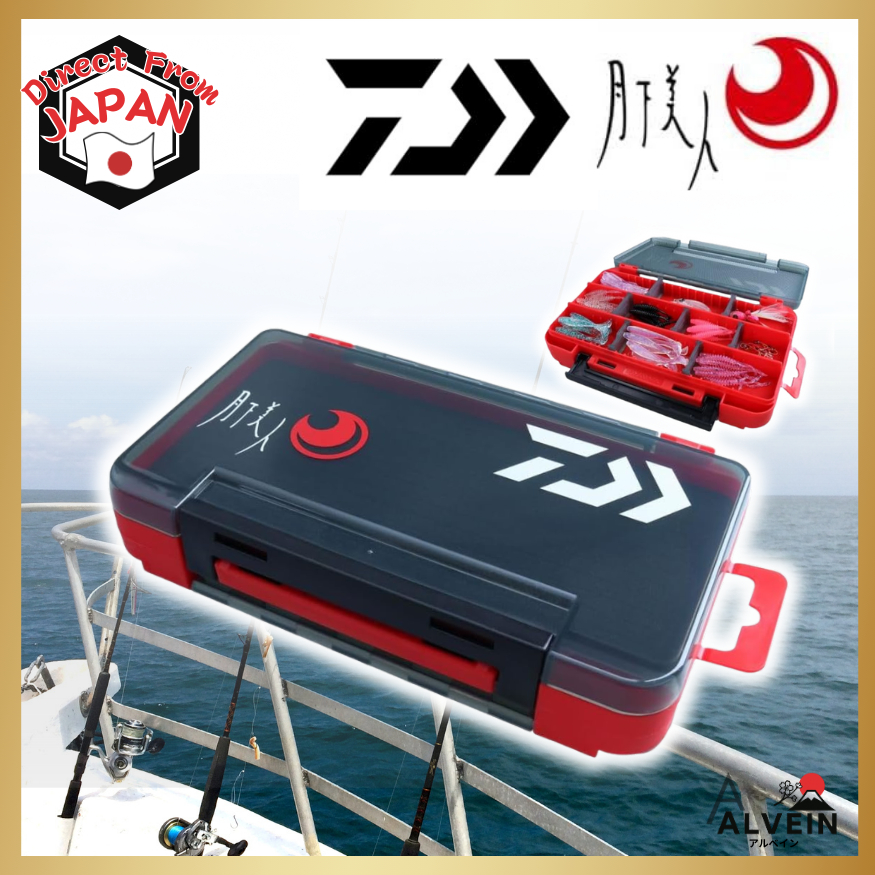 【Direct From Japan】DAIWA Gekkabijin Rungan Case 175 กล่องเก็บอุปกรณ์ตกปลา (Type A / B / C)