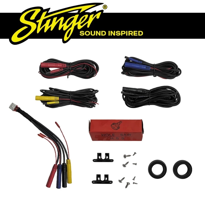 กล้อง Stinger 360° | กล้องติดรถยนต์ Stinger 360° พร้อมมุมมอง 3 มิติ Ahd 1080 สำหรับเครื่องเล่น Andro