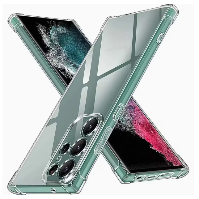 เคสสีใส ขอบกันกระแทก สำหรับรุ่น ซัมซุง กาแลคซี่ เอส26 อัลตร้า  รุ่นหลังนิ่ม Use For Samsung Galaxy S26 Ultra (6.9)