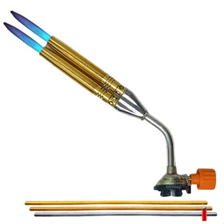 หัวเผาแก๊ส หัวเป่าไฟใส่แก๊สกระป๋อง ปรับความแรง - เบาได้ พกพา…