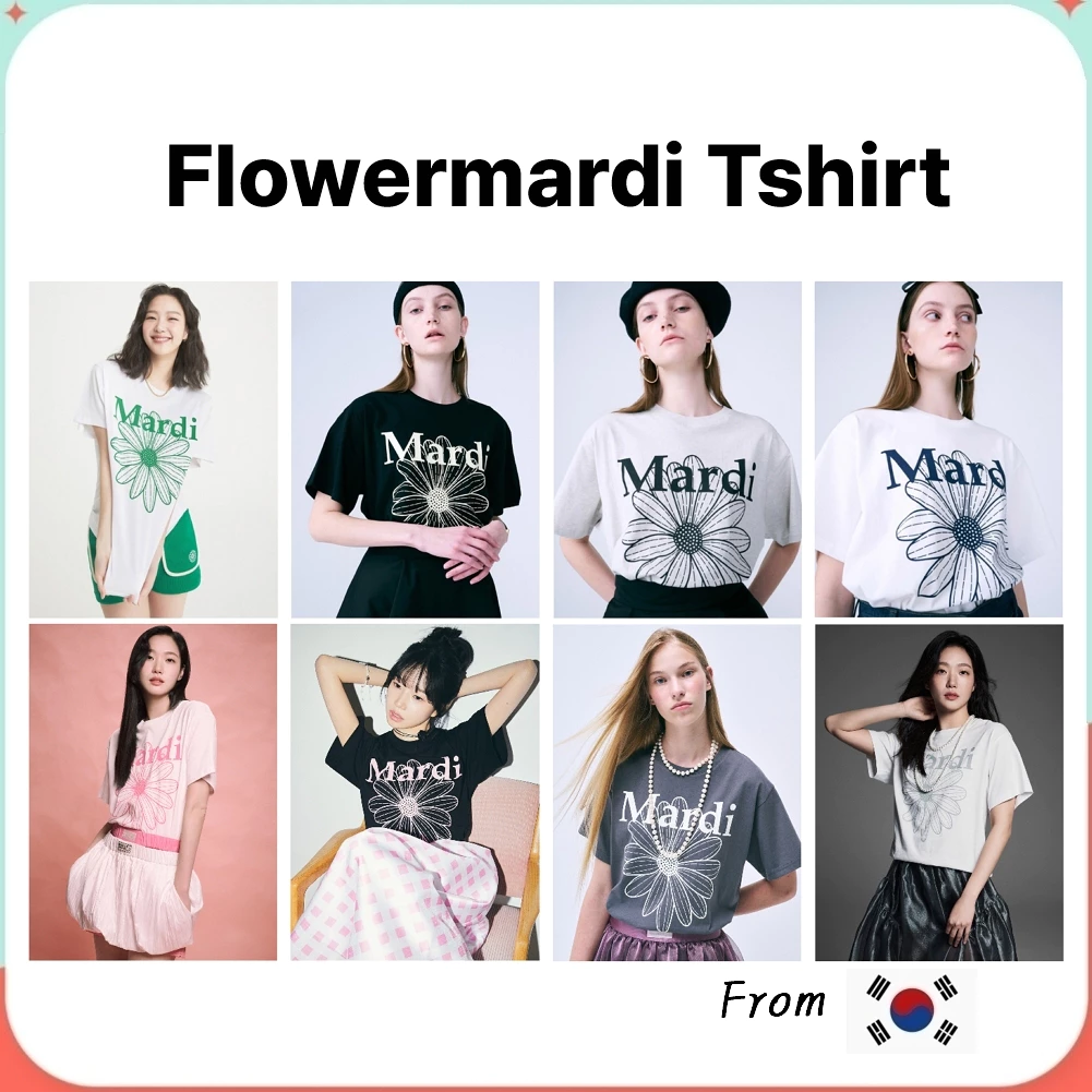 Mardi Mercredi Flowermardi Tshirt (Gradation, Belle De Jour, Numero 23, Univ, Ddanji, BIJOU)