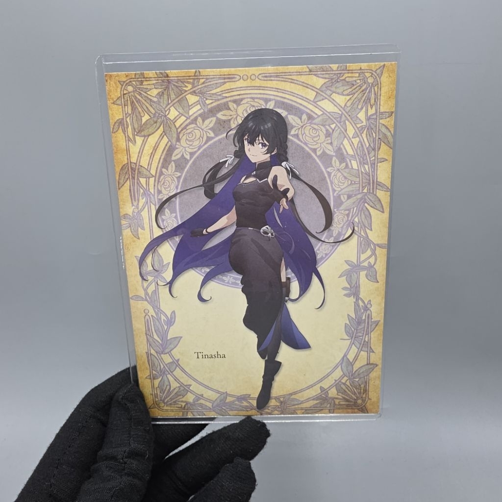 (พรี/แท้ ) ของสะสม อนิเมะ โปสการ์ด Unnamed Memory postcard tinasha ทินาชา พร้อมสลีฟแข็ง อันเนมด์ เมโมรี