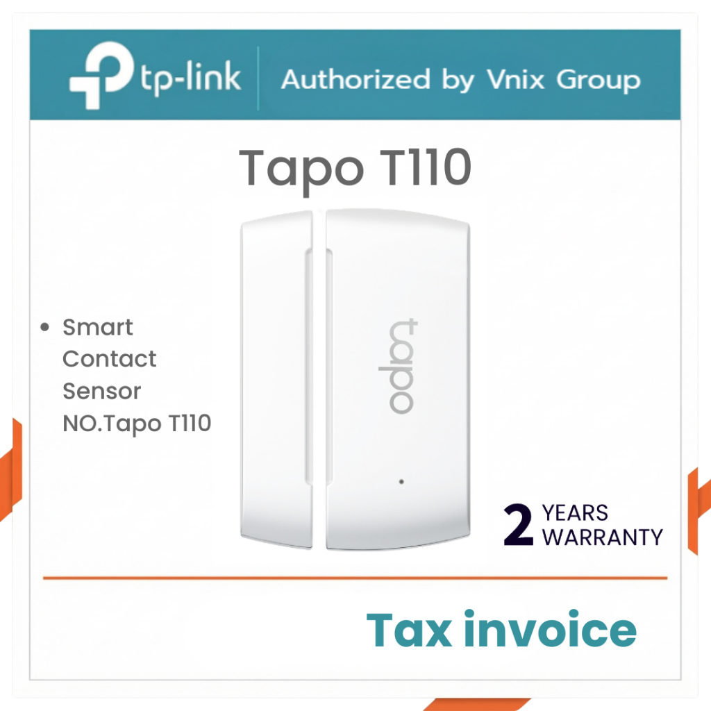 Tp link Tapo T110 เซนเซอร์ประตู/หน้าต่าง Smart Contact Sensor By Vnix Group