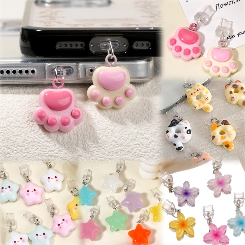 Type Cจุกกันฝุ่นสำหรับพอร์ตชาร์จ/iPhoneจุกกันฝุ่นสำหรับพอร์ตชาร์จโทรศัพท์/ฝาปิดจุกกันฝุ่นสำหรับอุปกรณ์เสริม (มีหลายแบบ)