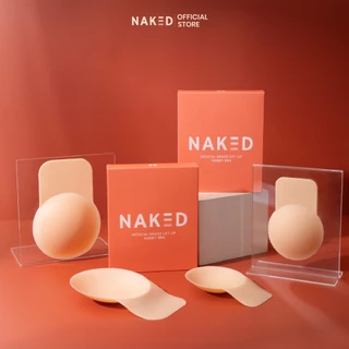 Naked ปิดจุกยกกระชับ ปิดสีจุกมิด 100% กาวเกรดการแพทย์ ซิลิโคนปิดจุกยกกระชับ บราดึงนม Rabbit Bra