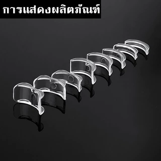 กันแหวนหลวม อุปกรณ์ปรับขนาดแหวน แบบใส 8 ขนาดต่อเซ็ต ที่รองแหวนหลวม