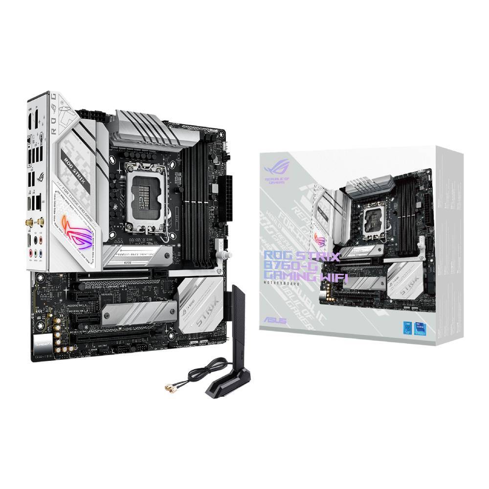 ASUS ROG Strix B760-G Gaming WIFI เมนบอร์ด Micro-ATX