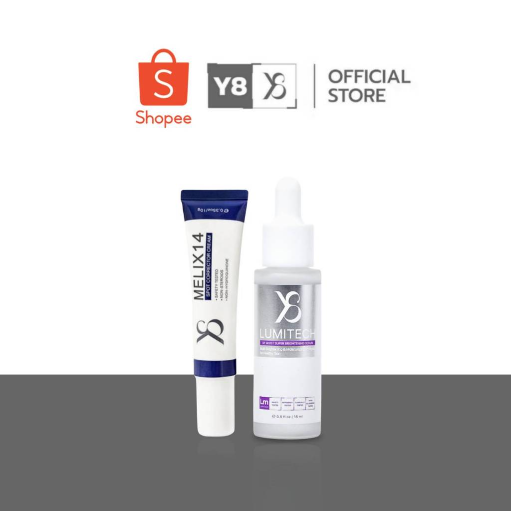 Y8 Melix14 Spot Corrector Cream & Lumitech ระบบแก้ฝ้าอัจฉริยะ จบปัญหาผิวหมองคล้ำอย่างครบวงจร