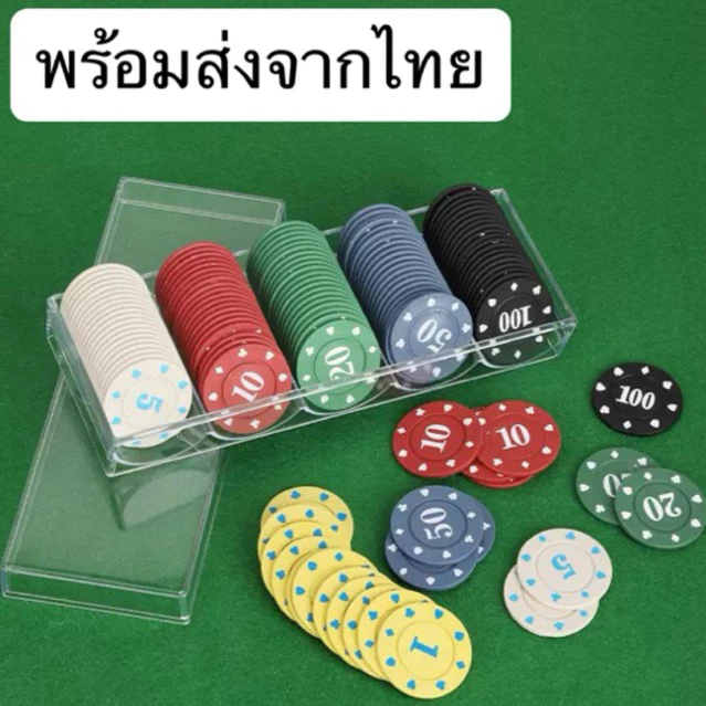 พร้อมส่ง ส่งไว เหรียญชิป เหรียญบอร์ดเกม เหรียญเล่นเกม บอร์ดเกมส์
