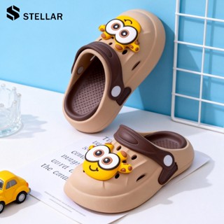 STELLAR รองเท้าแตะรัดส้นเด็กลายการ์ตูนยางEVA พื้นนิ่ม ใส่สบา…