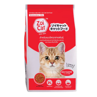 *ไม่ใช่ถุงย่อย* (กระสอบ 20kg) Zoi Cat อาหารแมวซอยแคท 20kg รสรวมมิตร สีเดียว (หากต้องการ 1 กิโล 20ถุง กรุณาติดต่อเเอดมิน)