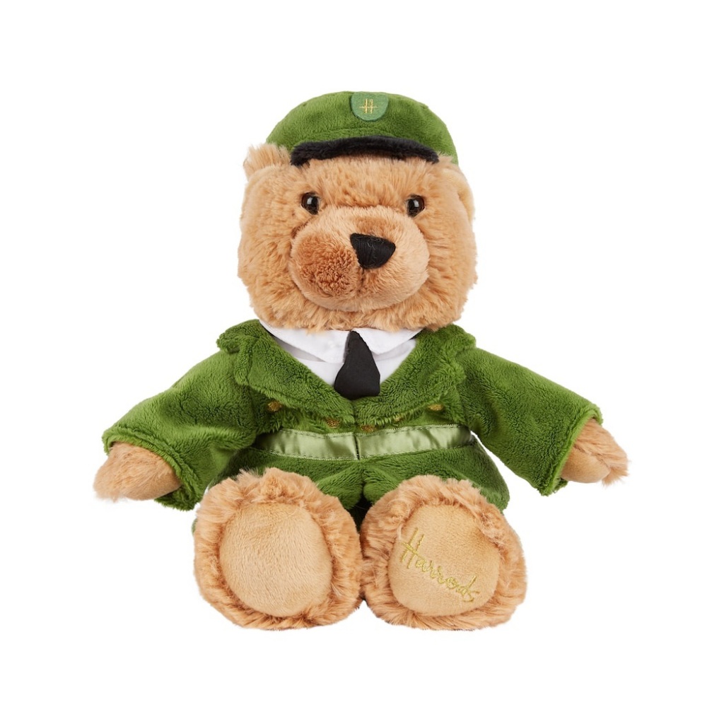 แท้ 100% Harrods Green Man and Piper Teddy Bear 25-27 cm 🐻 ของแท้ พรีเมียม พร้อมส่ง
