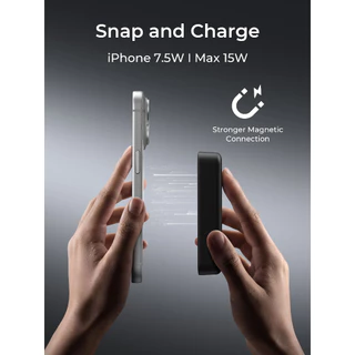 [CCC] AUKEY PB-ML01 MagSafe Power Bank 10000mAh 20W ชาร์จไร้สาย มีขาตั้ง ติดแน่น iPhone 15/16/17