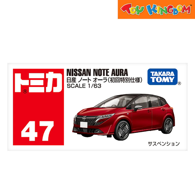 Takara Tomy Nissan Note Aura No. 47 Red