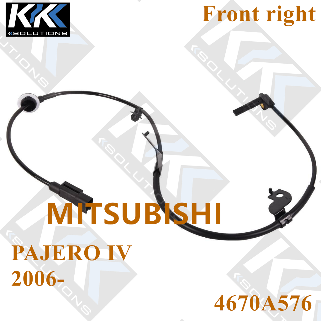 [Kksolutions] เซนเซอร์ ABS  (ด้านหน้าขวา) 4670A576 MITSUBISHI PAJERO LANCER ASX OUTLANDER 2006- 4M41