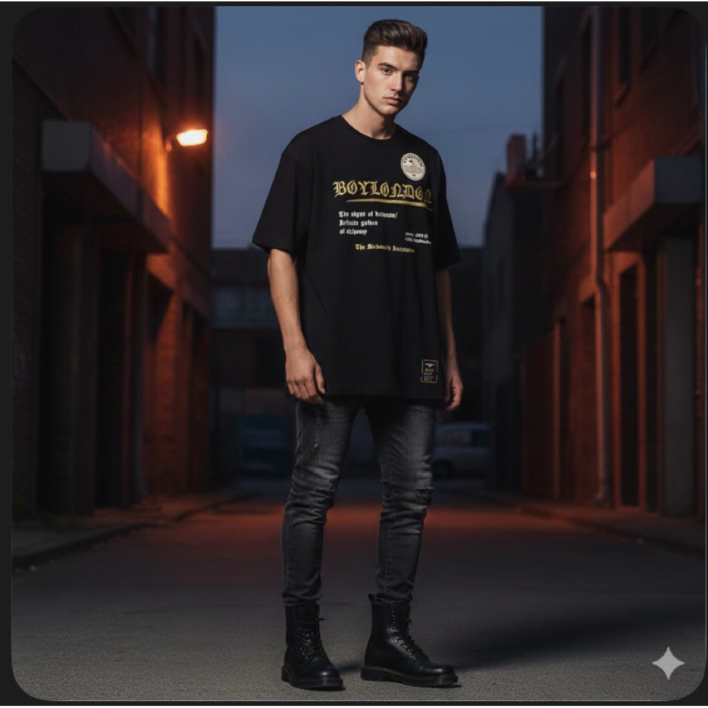 เสื้อยืด BOY LONDON ปักคริสตัลหรู ของแท้ พร้อมส่งจากไทย