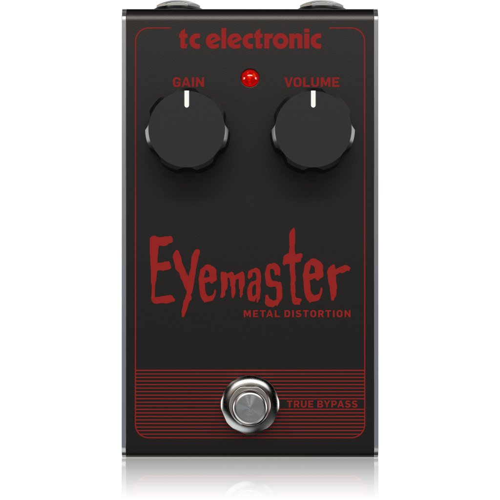 เอฟเฟคกีตาร์ไฟฟ้า TC ELETRONIC #EYEMASTER METAL DISTROTION 2 วอลลุ่ม