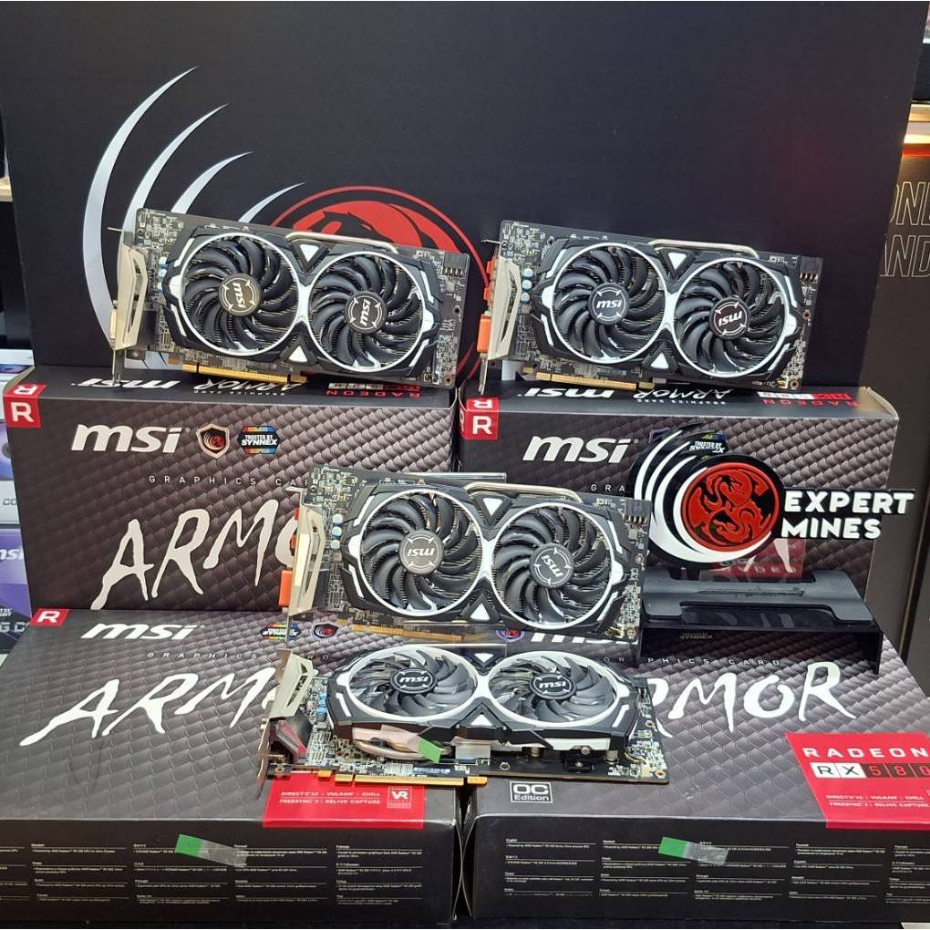 rx580 msi ถูกที่สุด พร้อมโปรโมชั่น ก.พ. 2026 | BigGoเช็คราคาง่ายๆ