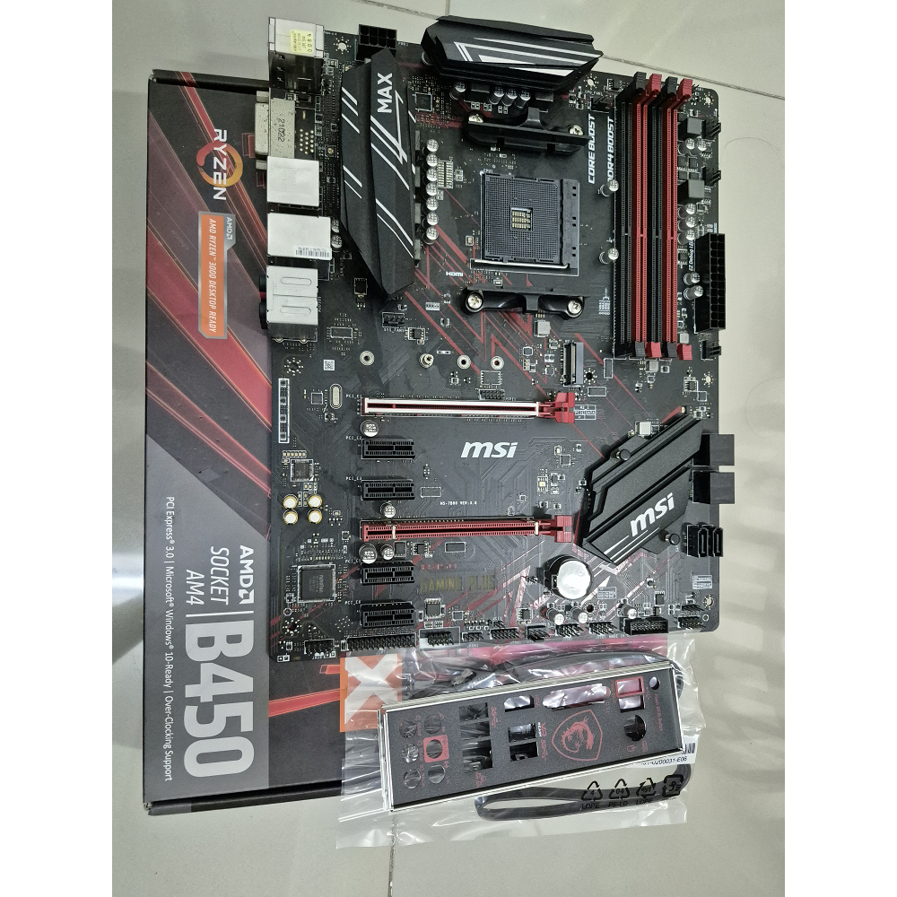 MSI B450 Gaming Plus Max  MSI B450 A PRO Max