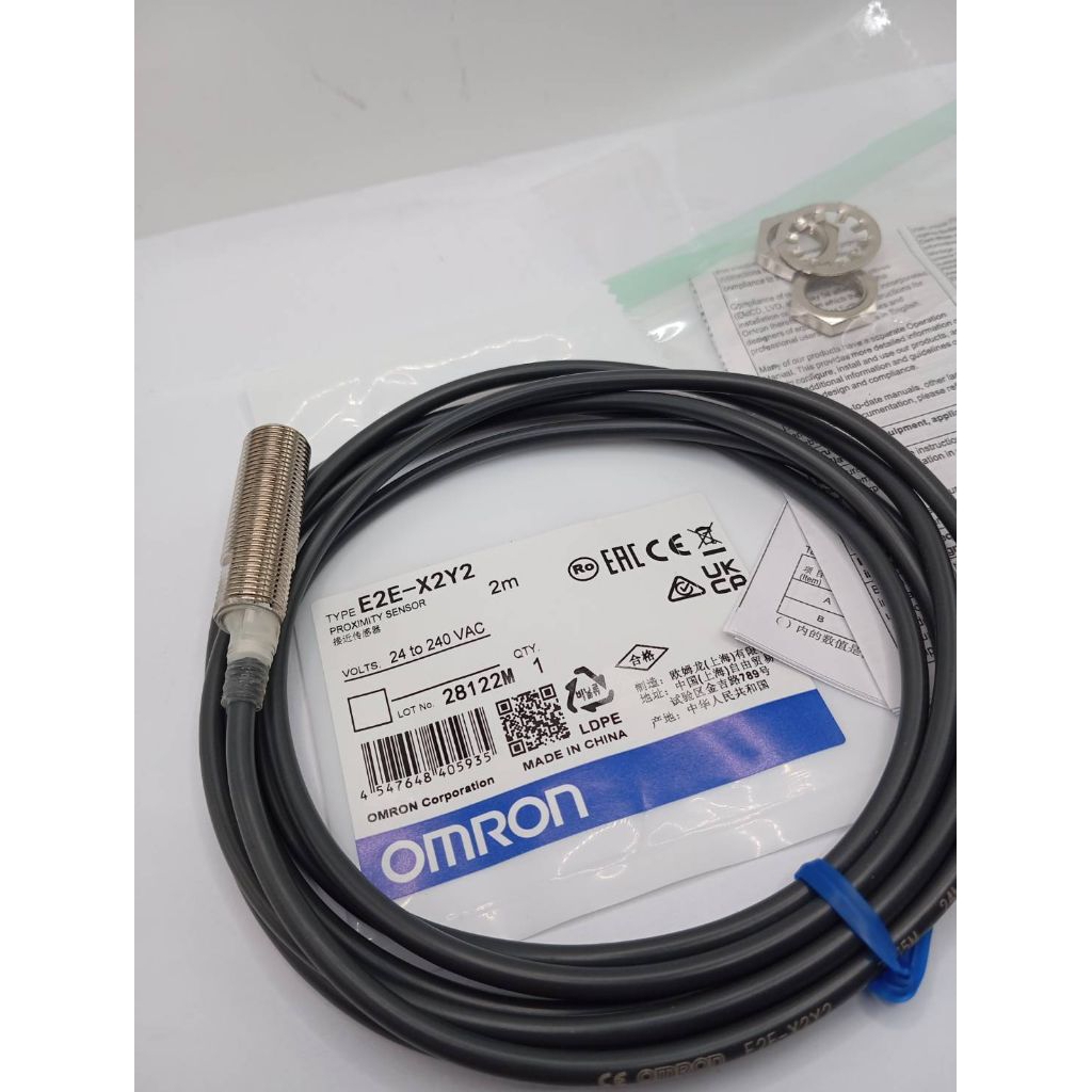 จัดส่งเร็วมาก E2E-X2Y2 หัว 12 มิล NC 2 สายไฟ 24-240VACสินค้าพร้อมส่งที่ไทย จัดส่งเร็วมาก ส่งทุกวัน ลูกค้าจะได้รับเร็วมาก