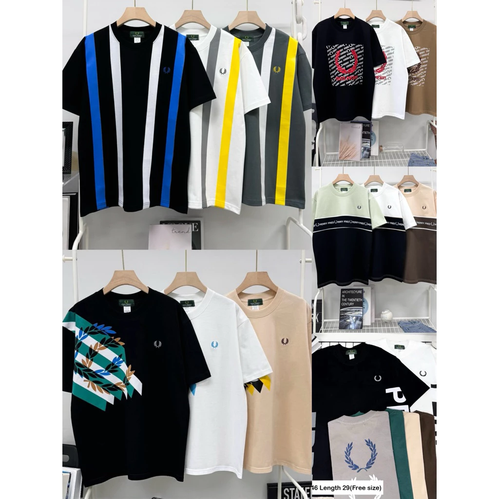 •เสื้อยืดแบรนด์อก40-46ผ้าคอตตอน