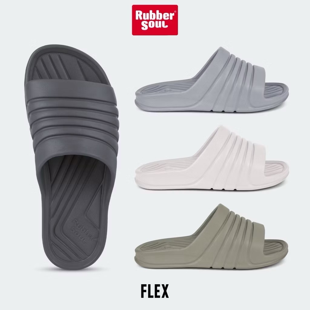 รองเท้าแตะสวม Rubber Soul FLEX (aniti bacteria) มีสีใหม่!