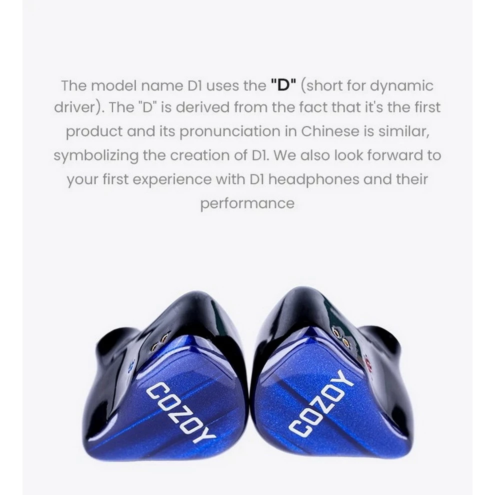 Cozoy D1 หูฟัง IEMs Hi-Res ไดรเวอร์ Dual BA+DD รับประกันศูนย์ไทย thumbnail 4
