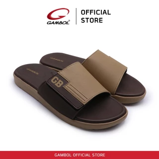GAMBOL แกมโบล RECHARGE ENERGY รองเท้าแตะสวมชาย รุ่น GM43128 Size 40-44