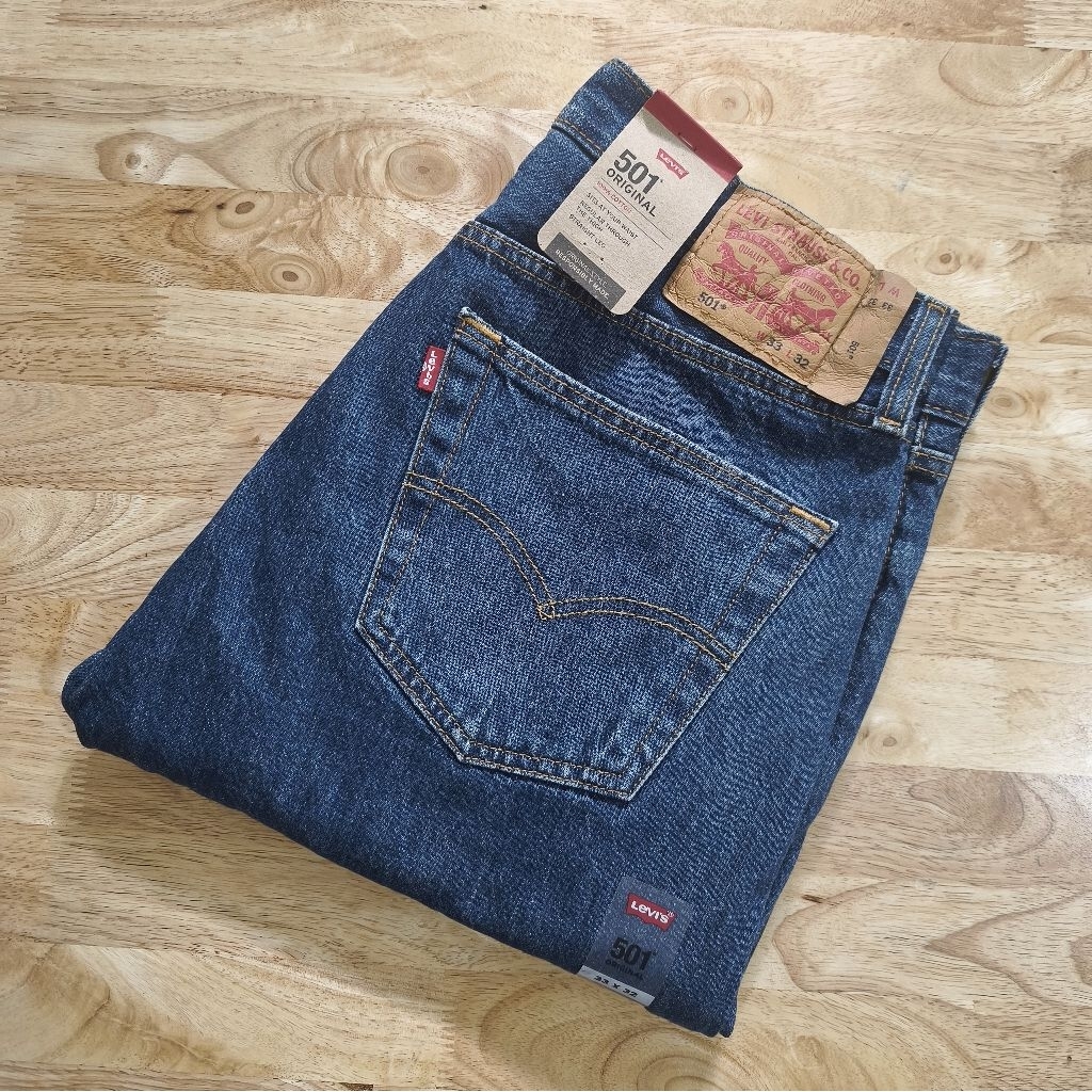 ยีนส์ Levi's 501-0194  ORIGINAL made in Egypt แบรนด์แท้100% ผ้าไม่ยืด