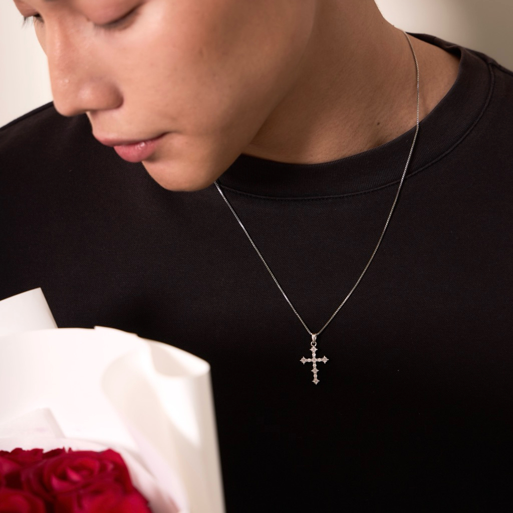 wassana.jewelry สร้อยคอผู้ชายความยาว 22 นิ้วเลือกจี้ได้
