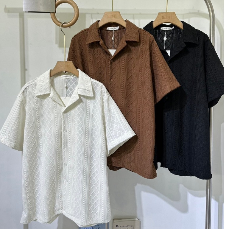 เสื้อเชิ้ตผู้ชาย เสื้อเชิ้ตลายทางผู้ชาย ดีไซน์เรียบหรู ใส่สบายทุกโอกาส