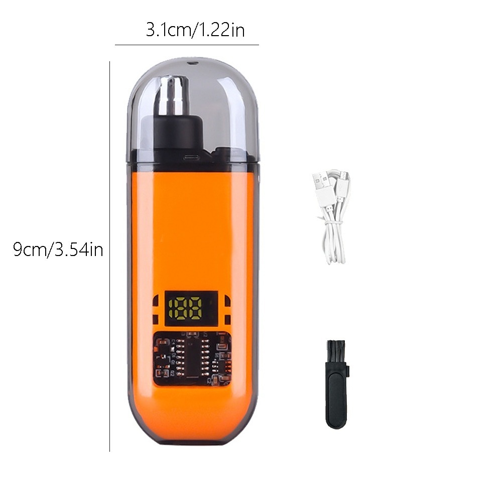 เครื่องเล็มขนจมูกไฟฟ้า ขนาดกะทัดรัด ใช้งานง่ายเหมาะสำหรับเป็นของขวัญให้แฟนหรือสามี - รูปที่ 7