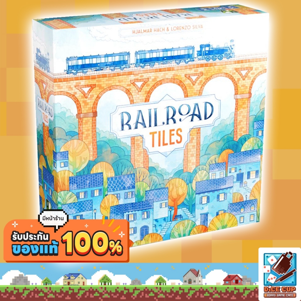 [ของแท้] Railroad Tiles Board Game