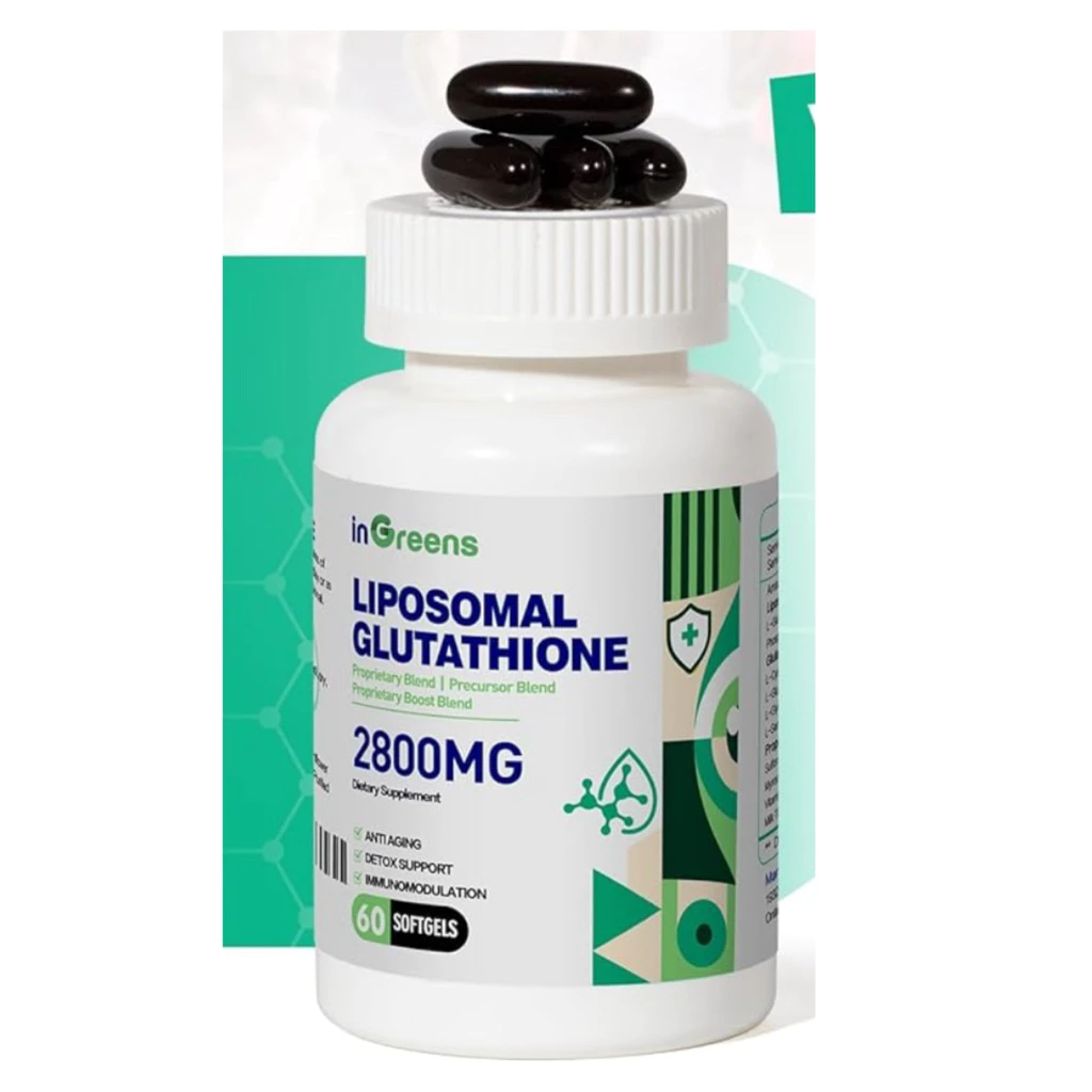 Liposomal Glutathione 1000-2800mg สุขภาพผิว เสริมภูมิคุ้มกัน 60 ซอฟต์เจล thumbnail 6
