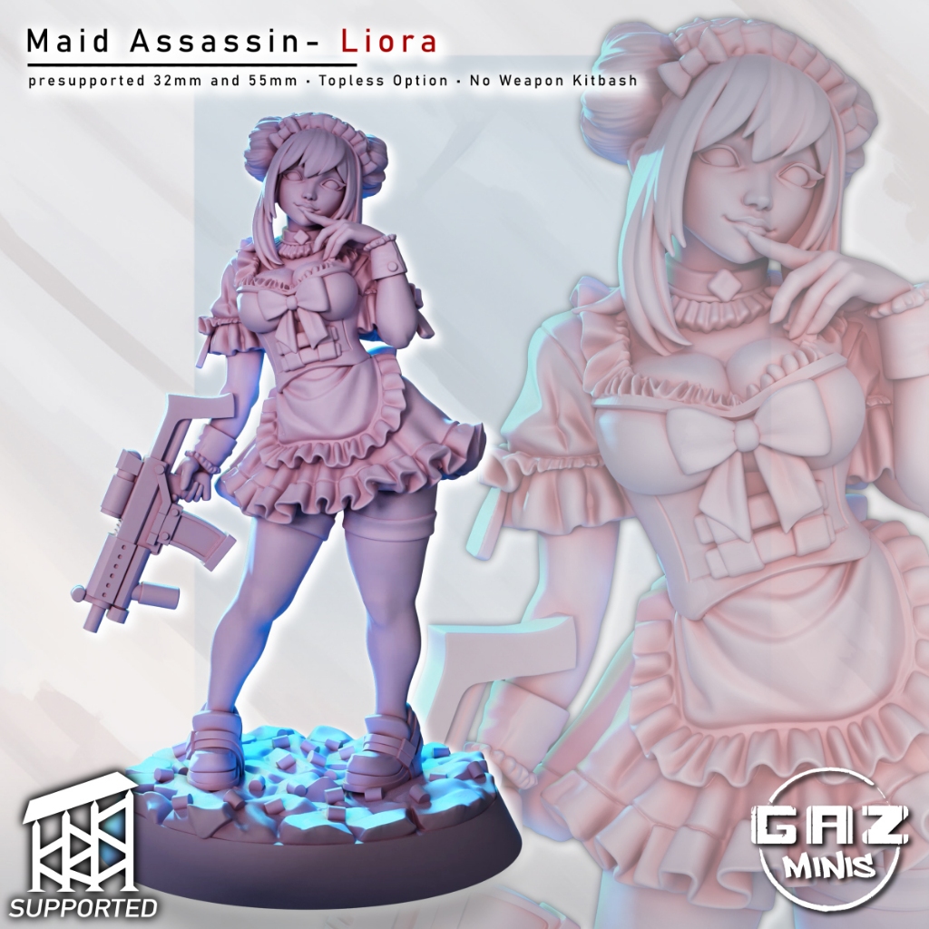 Maid Assasin Liora (Gaz Minis)