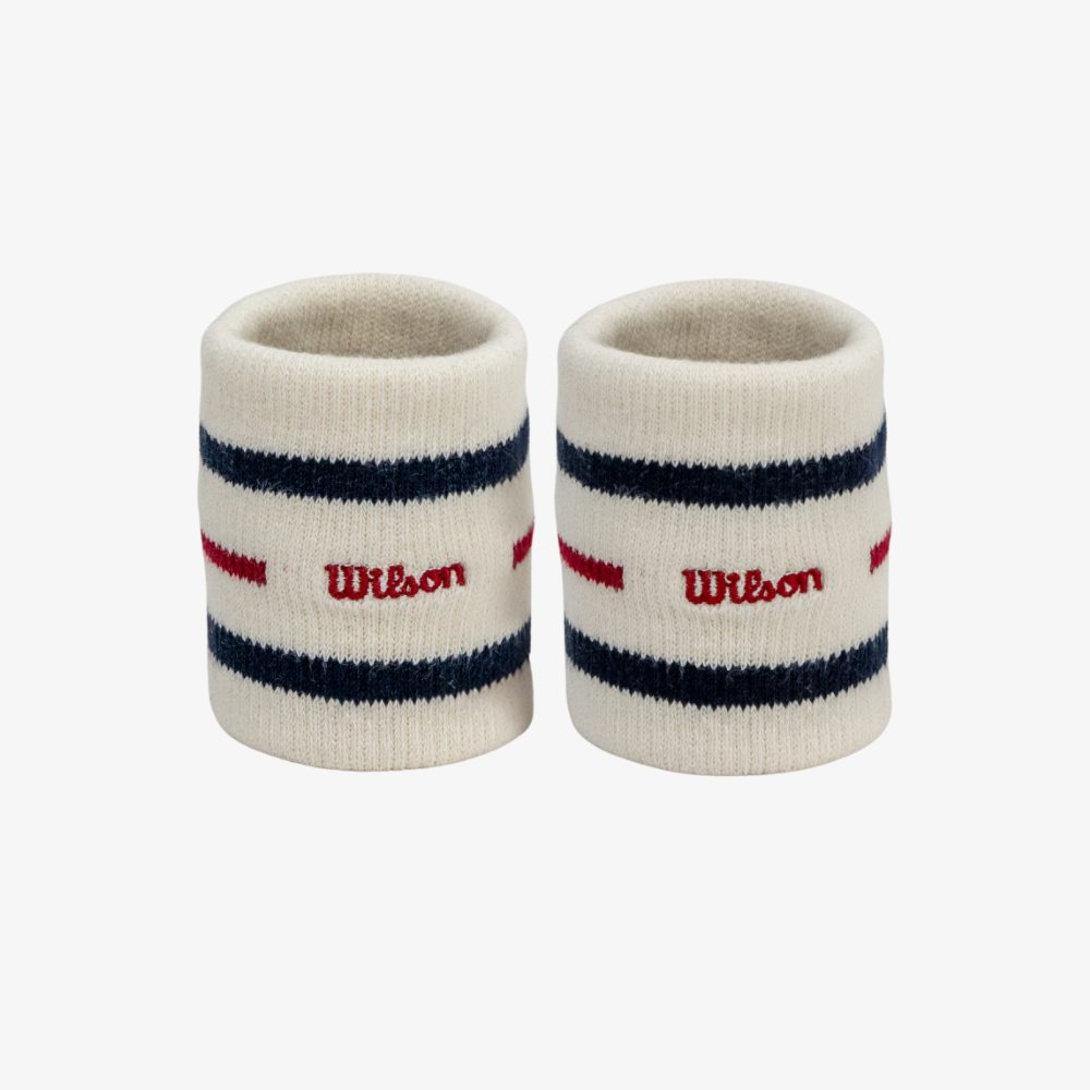 Wilson Unisex Classic Terry Wristbands WA00087U001001 Official Store