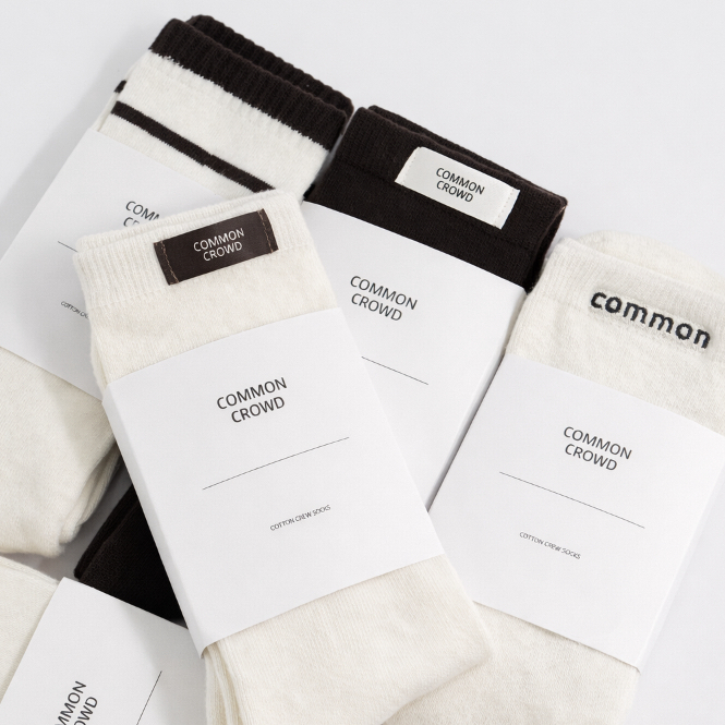 Common Crowd Crew Socks