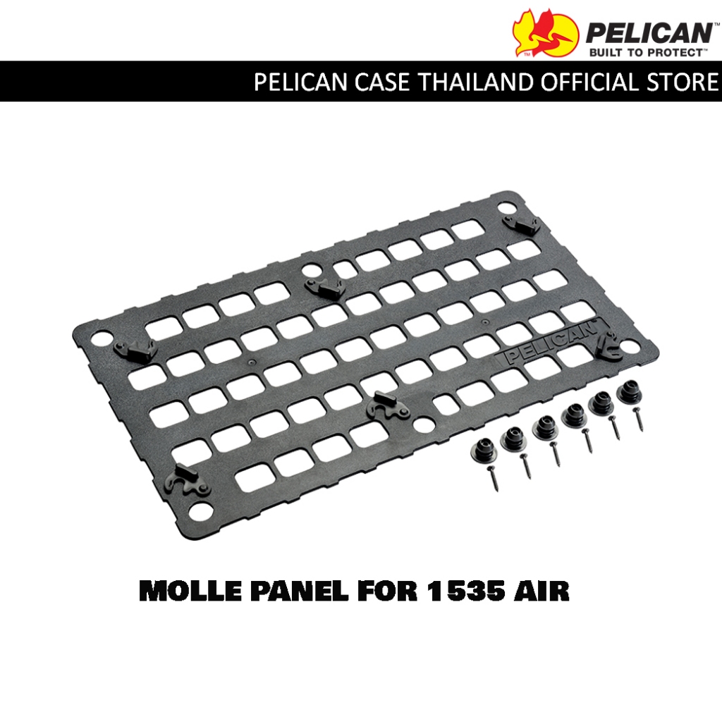 Pelican 1535 Air Ez Click MOLLE Panel - Fits 1535 Air