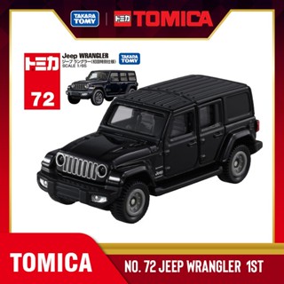 Takara Tomy โทมิก้า โมเดลรถ Tomica No.72 Jeep Wrangler 1ST