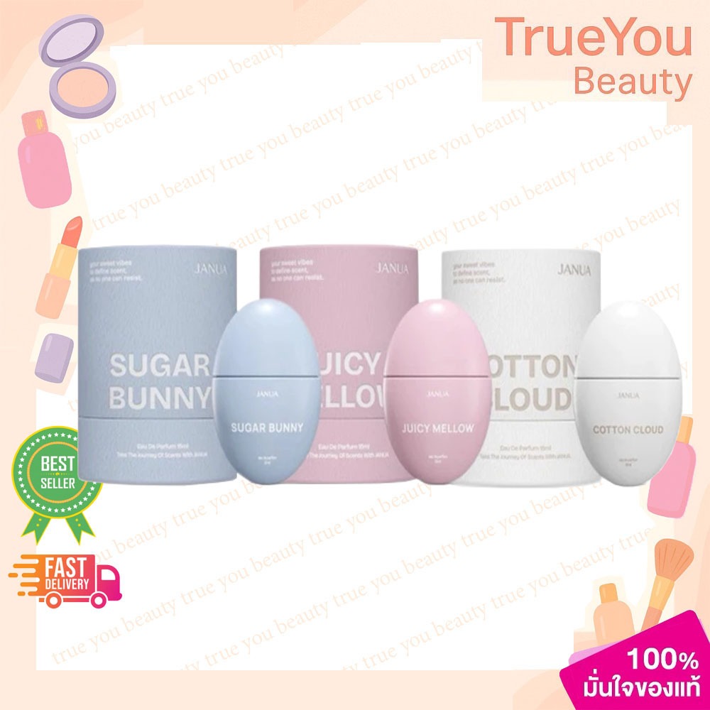 (1ชิ้น)Janua New Collaection  แจนยัวร์คอลไข่ ขนาด 15ml.