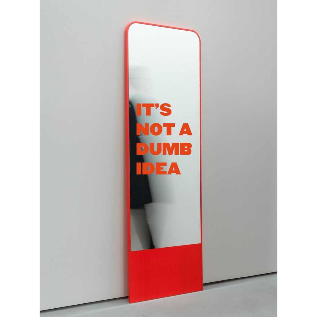 IT'S NOT A DUMB IDEA 💡✨ สติ๊กเกอร์ตกแต่งร้าน  ติดผนัง ติดกระจก ร้านกาแฟ คาเฟ่ สร้างพลังบวก ให้กำลังใจ