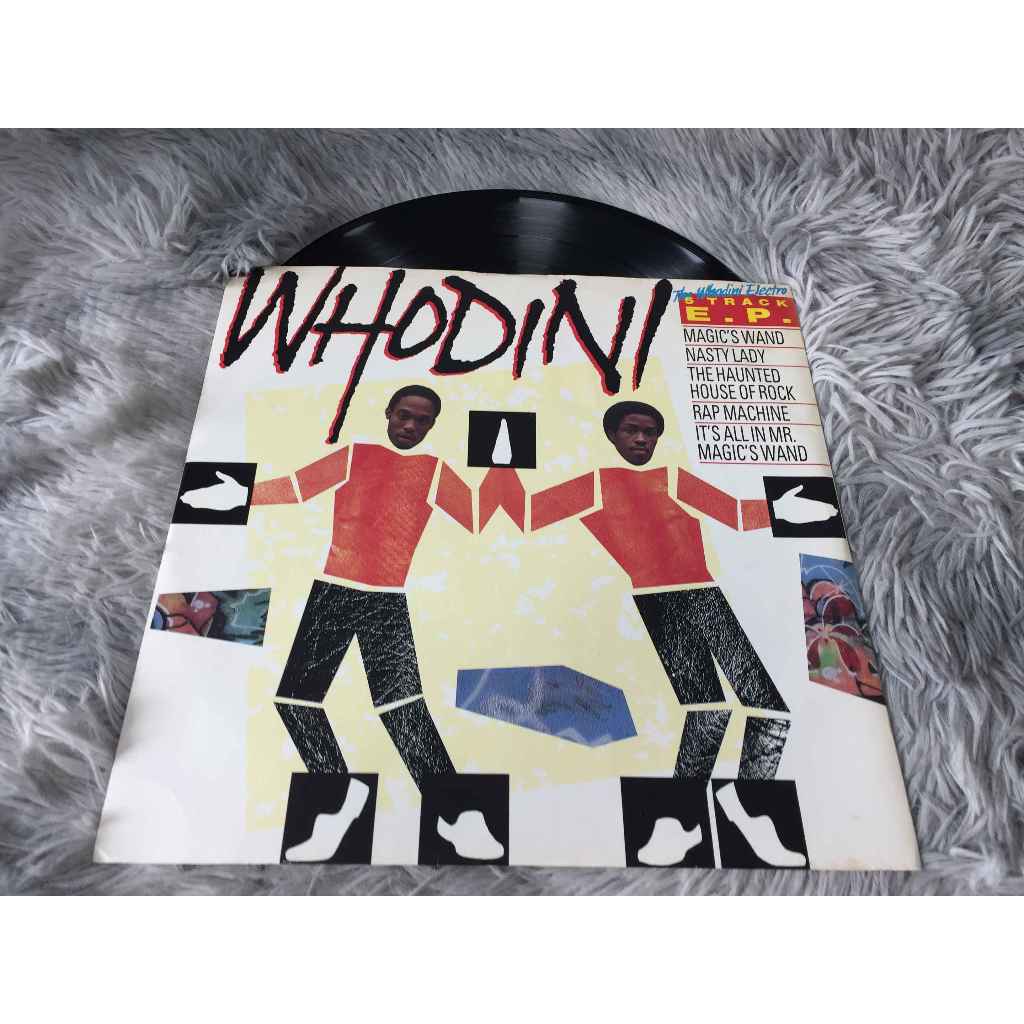 Whodini ขนาด 12 นิ้ว LP G123