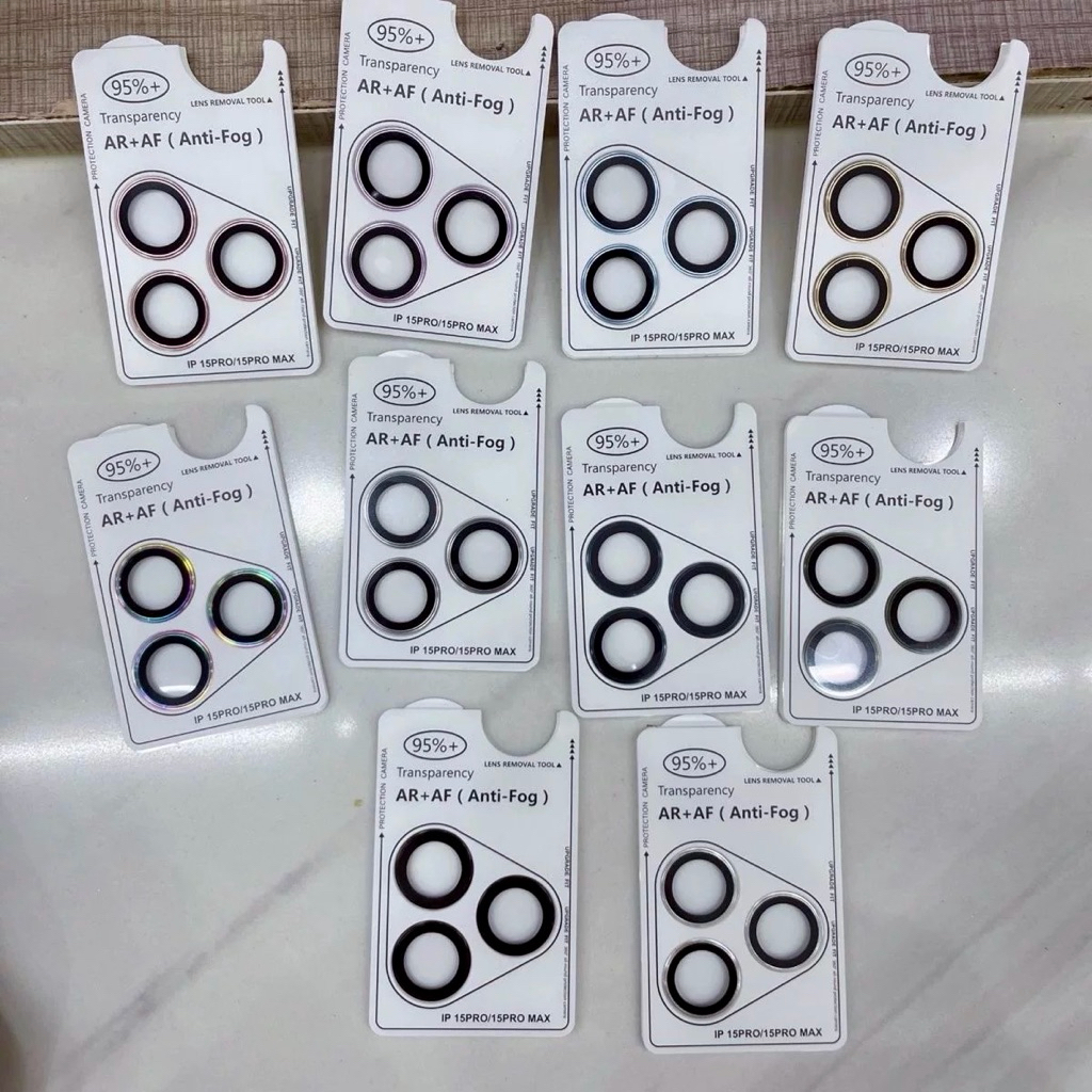 [ราคาต่อชุด] ฟิล์มเลนส์กล้องสำหรับไอโฟน15promax 14 13promax 13pro ฟิล์มกันรอยเลนส์กล้อง ฟิล์มกล้องหลัง ฟิล์มกระจกเลนส์