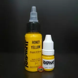 สีสัก หมึกสักลาย เรเดียน Radiant ink แบ่งขาย 5 ml.